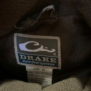 Camo youth size 12 drake pullover style jacket